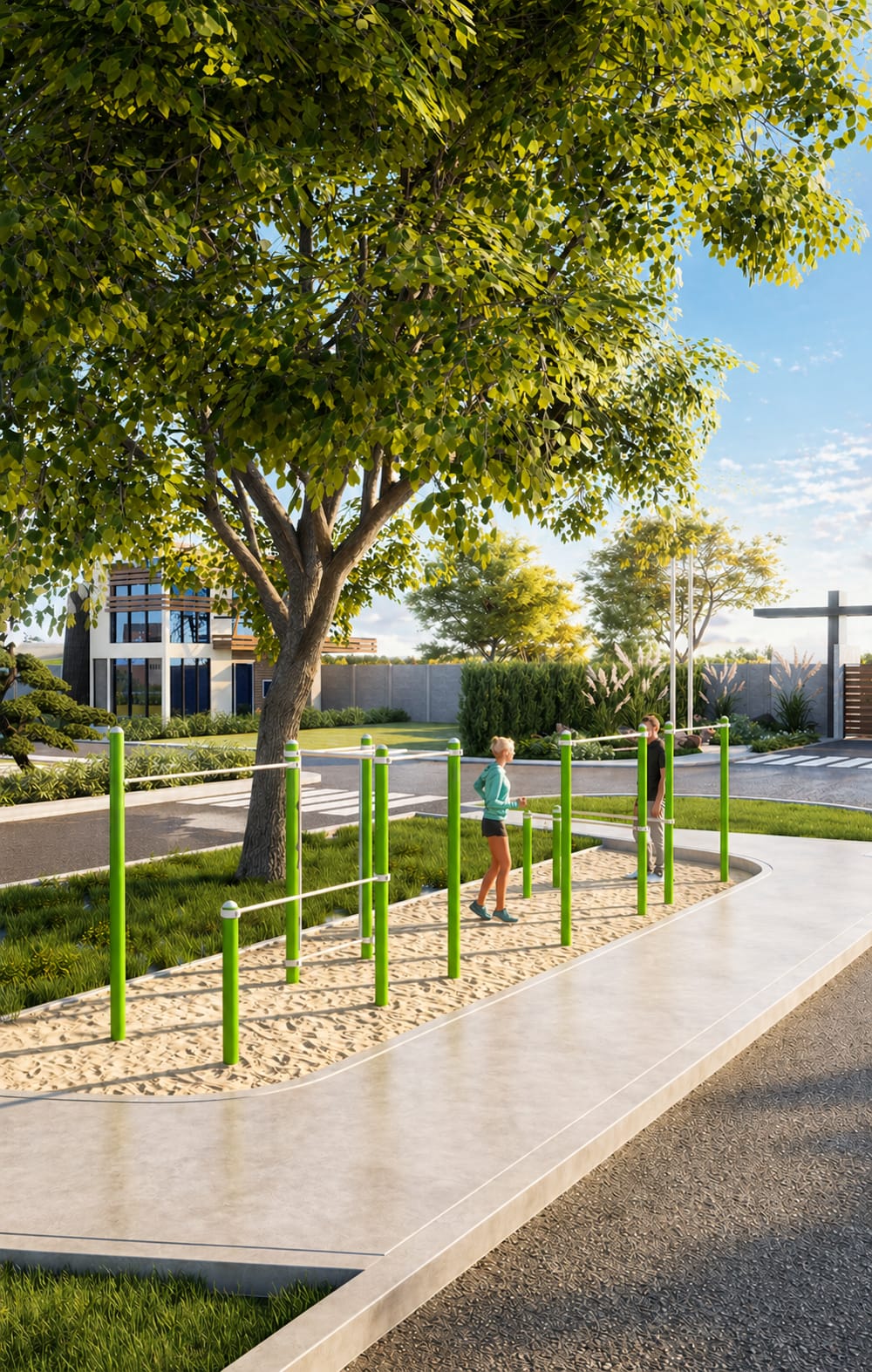 Gym al aire libre — Verde Mar