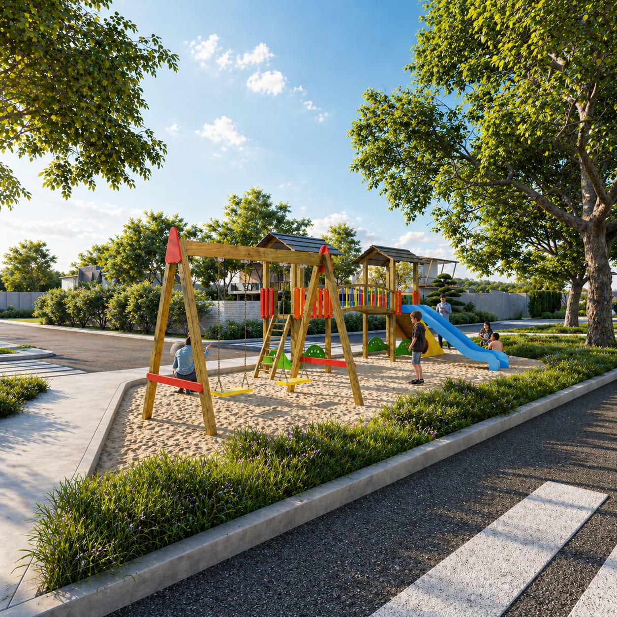 Zona de juegos — Verde Mar