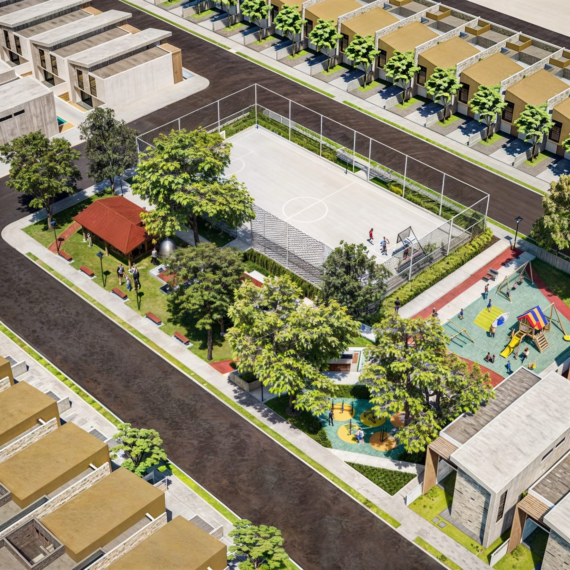 Parque principal — Villa Sol